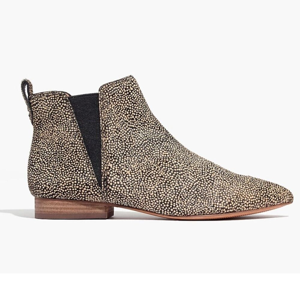 Madewell Nadine Calf Hair Chelsea Boot Size 6.5